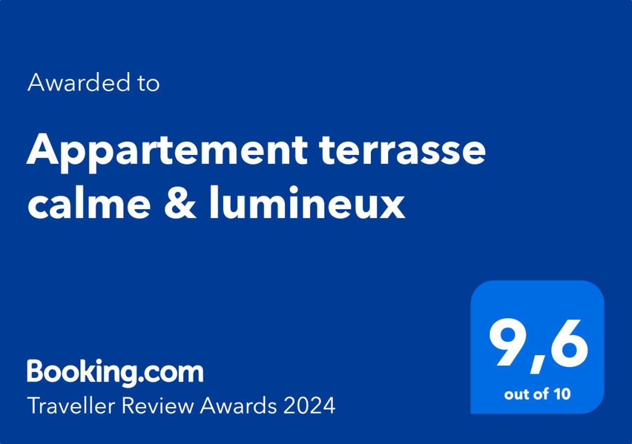 Terrasse - Hyper Centre - 2 Chambres - Parking Gratuit - Calme & Lumineux - Arrivee Autonome Marsella Exterior foto